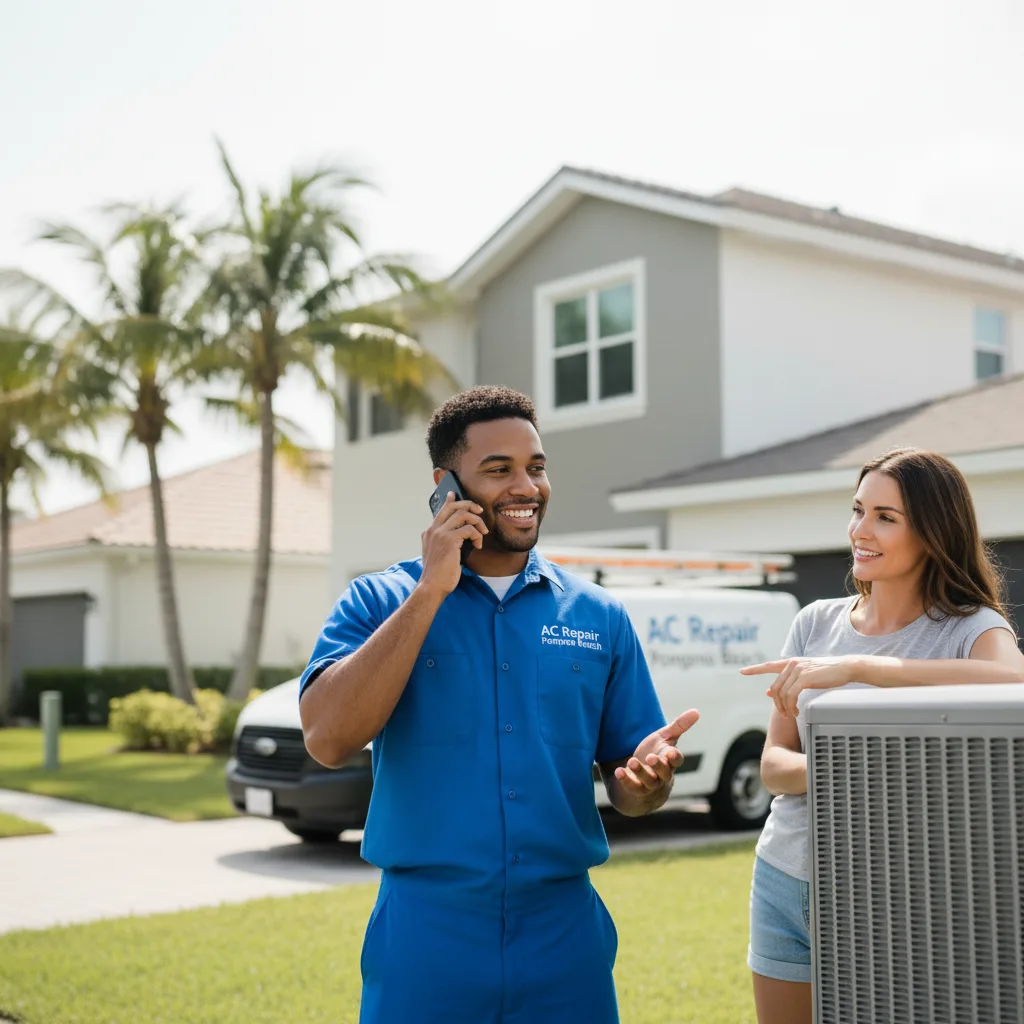 AC Repair Pompano Beach customer support in Hancock